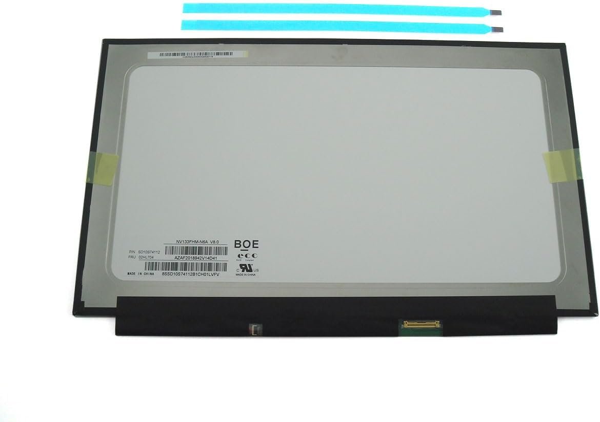 Genuine Original For Lenovo ThinkPad X390 X395 13.3" FHD Lcd screen IPS non touch 300 nit 02HL705