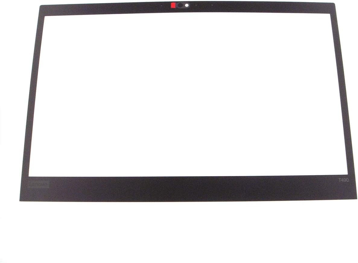 Genuine Original For Lenovo ThinkPad T490 14.0" Lcd front Bezel frame cover and sheet for IR camera& without Camera Shutter