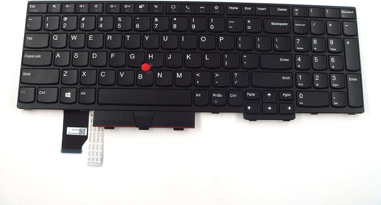 Genuine Original For Lenovo ThinkPad L15 Gen 1 2 15.6" US Keyboard Non-Backlit 5N20W68145