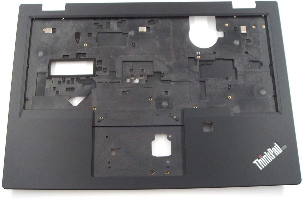 Genuine Original For Lenovo ThinkPad L390 (20NR 20NS) Palmrest Keyboard bezel with fingerprint Hole Black