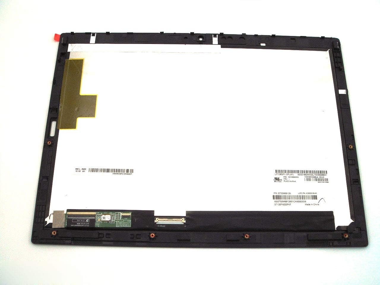 Genuine Original For Lenovo ThinkPad X1 Tablet 3rd Gen QHD+ touch Lcd screen with Bezel for IR-Camera 01AW894