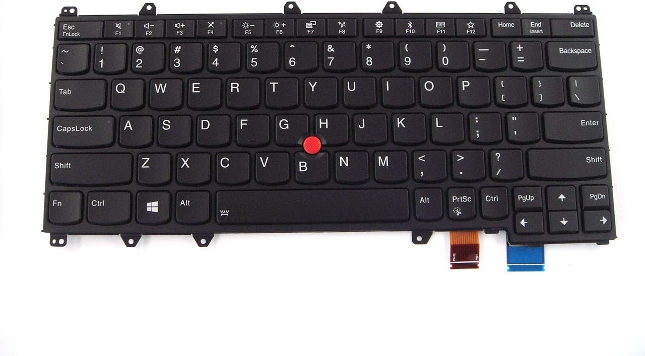 Genuine Original For Lenovo ThinkPad X380 Yoga Keyboard US English Backlit 01HW615 01HW575