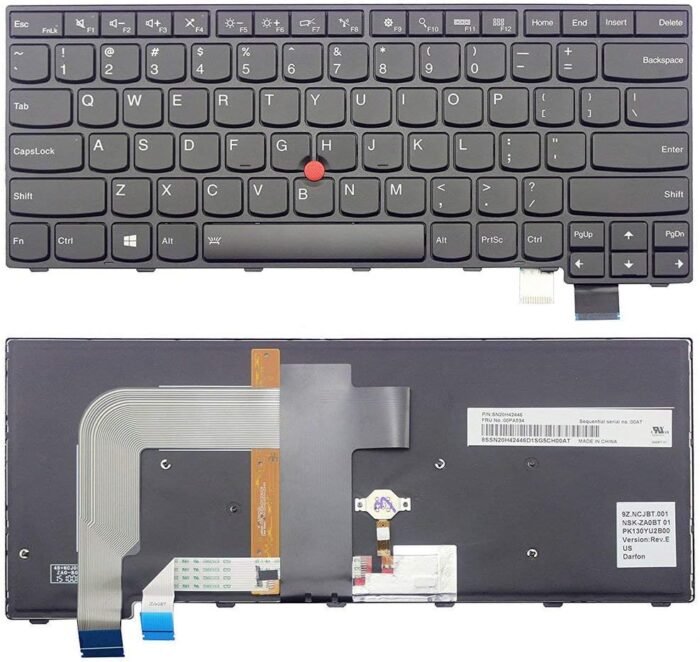 Genuine Original For Lenovo ThinkPad 13 Gen 2 (20J1,20J2) 14 inch US English Keybaord Non Backlit 01EN641