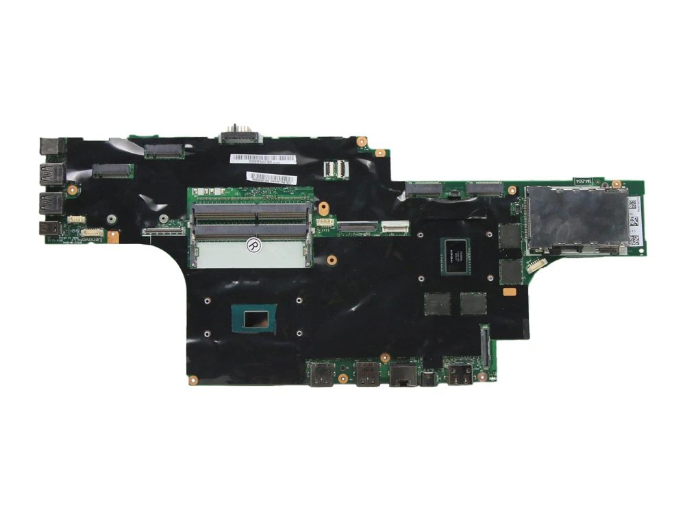 Genuine Original For Lenovo ThinkPad P51 15.6" Motherboard i7-7280HQ M1 NVIDIA Quadro M1200M Dis graphics 01AV361