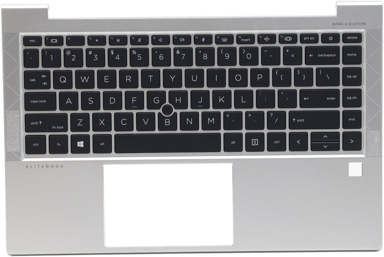 New Original For HP EliteBook 840 845 G8 14.0?? Palmrest Keyboard Bezel US Backlit M36312-001 Silver