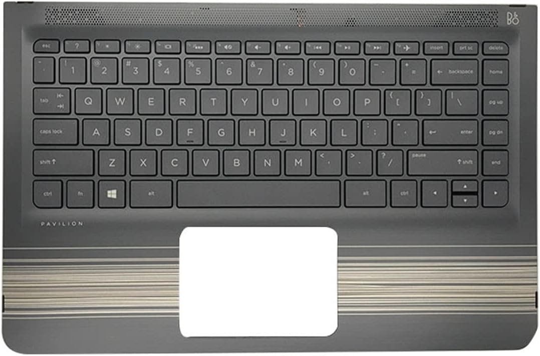 New Original For HP Pavilion x360 13-U TPN-W118 13.3?? Palmrest Bezel with US Non-Backlit Keyboard
