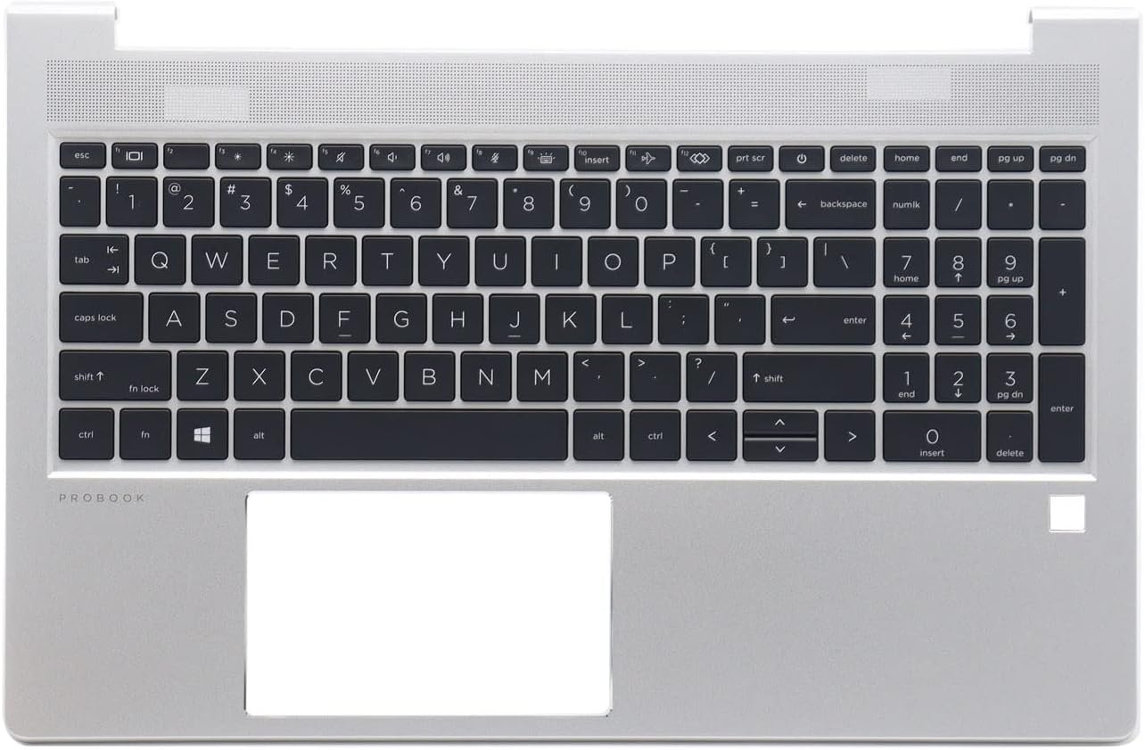 New Original For HP ZHAN 66 Pro 14 G4 14.0?? Palmrest Keyboard Bezel with TouchPad US-English Backlit Silver