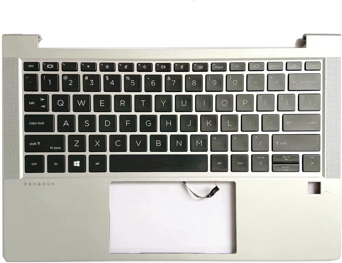 New Original For HP Probook 430 G8 13.3?? Palmrest Bezel US BL Keyboard M24296-001 Silver